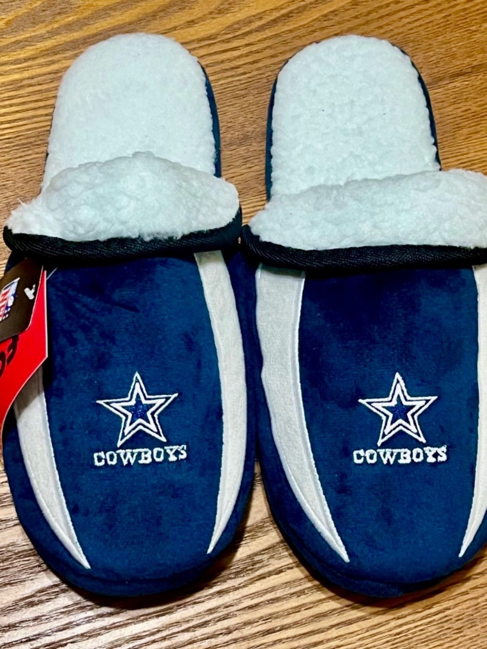 Dallas Cowboys Foco men slippers